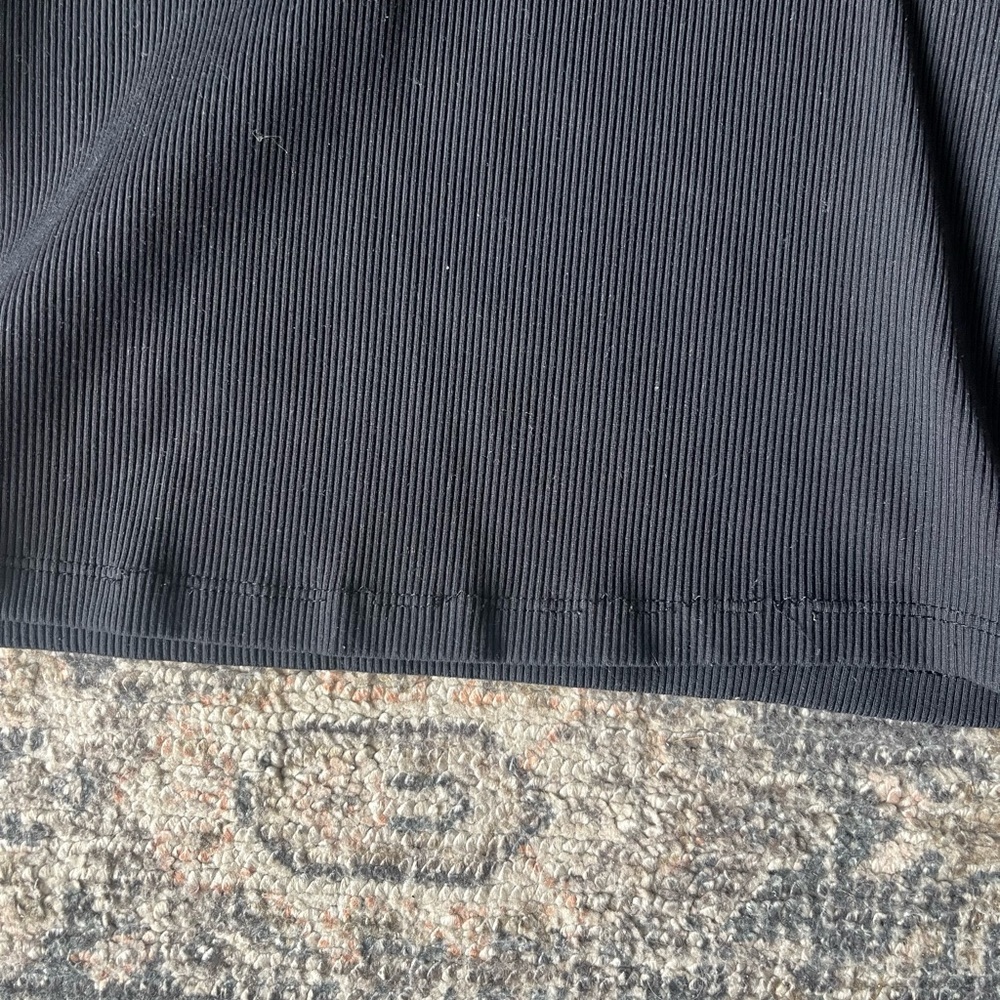 High Neck Ribbed Babaton Top - Picture 2 of 3